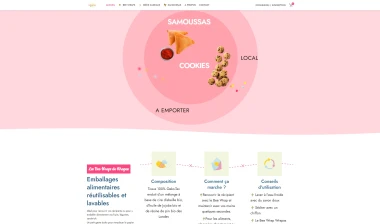 Page d'accueil du site wrapas.fr